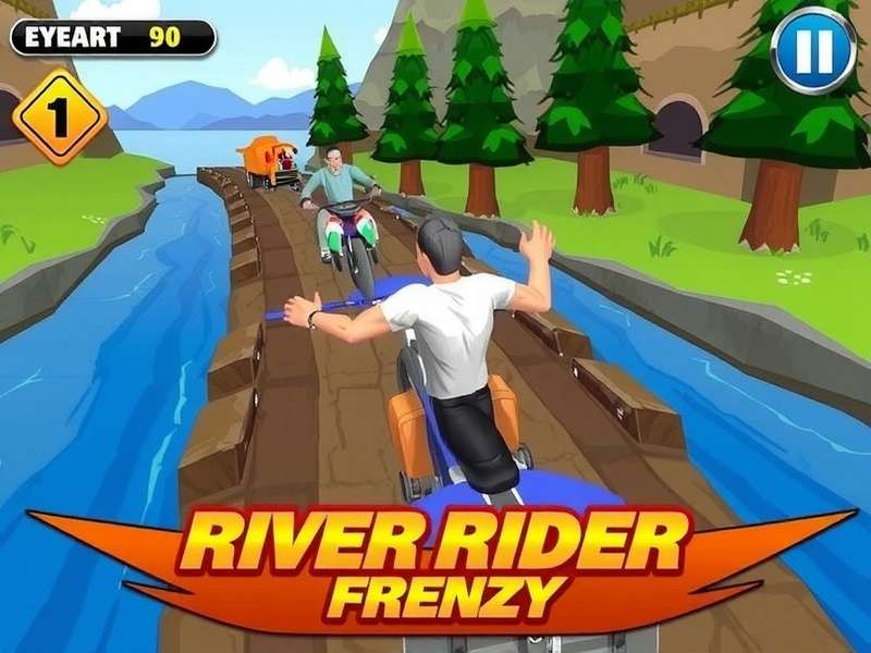 River Rider Frenzy gameplay screenshot